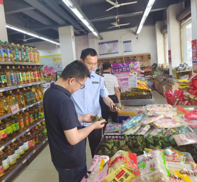 食品安全最“粽”要——排埠鎮開展端午節前食品安全專項檢查